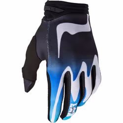 FOX 180 Kozmik Guanti da motocross, nero-bianco, dimensione 2XL per uomo