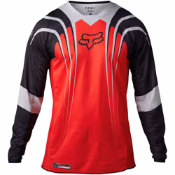 FOX 180 GOAT Strafer Maglia Motocross, rosso, dimensione 2XL per uomo