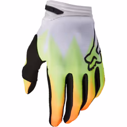 FOX 180 Statk Guanti da motocross, rosso-giallo, dimensione XL per uomo