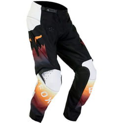 FOX 180 Flora Pantaloni Motocross, nero-bianco, dimensione 26 per uomo
