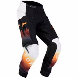 FOX 180 Flora Pantaloni Motocross, nero-bianco, dimensione 26 per uomo