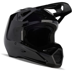 FOX V1 Solid Casco Motocross, nero, dimensione 2XL per uomo