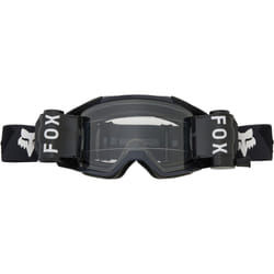 FOX Vue Roll Off Occhiali da motocross, nero-bianco per uomo
