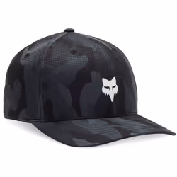 FOX Head Camo Tech Flexfit Berretto, verde-marrone, dimensione L XL per uomo