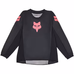 FOX 180 Blackout Maglia motocross bambina, nero-rosa, dimensione S per ragazze