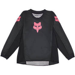 FOX 180 Blackout Maglia motocross bambina, nero-rosa, dimensione S per ragazze
