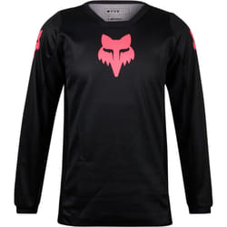 FOX 180 Blackout 2023 Maglia Motocross Ragazze, nero-rosa, dimensione S