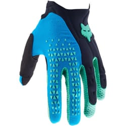 FOX Pawtector Guanti da motocross, nero-blu, dimensione 2XL per uomo