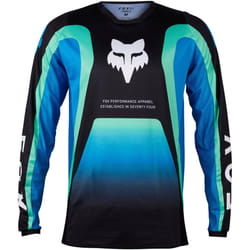 FOX 180 Ballast Maglia Motocross, nero-blu, dimensione 2XL per uomo