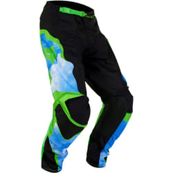 FOX 180 Atlas Pantaloni Motocross, nero-verde, dimensione 28