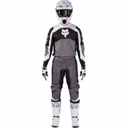 FOX 180 Nitro Pantaloni Motocross, nero-grigio-bianco, dimensione 26 per uomo