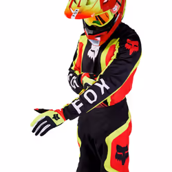 FOX 180 Ballast Maglia Motocross, nero-rosso, dimensione L per uomo