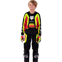 FOX 180 Ballast Pantaloni Motocross Giovani, nero-rosso, dimensione XL