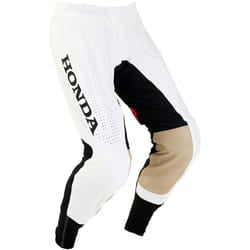 FOX Flexair Honda 2023 Pantaloni Motocross, nero-bianco, dimensione 28 per uomo
