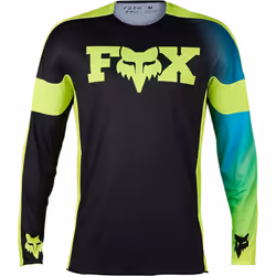 FOX 360 Streak Maglia Motocross, nero-giallo, dimensione 2XL per uomo