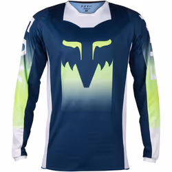 FOX 180 Flora Maglia Motocross, blu, dimensione 2XL per uomo