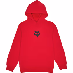 FOX Legacy Felpa con cappuccio giovanile, rosso, dimensione L