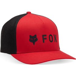 FOX Absolute Flexfit Berretto, nero-rosso, dimensione S M per uomo