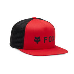 FOX Absolute Mesh Tappo Snapback, nero-rosso per uomo