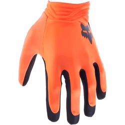 FOX Airline 2023 Guanti da motocross, nero-arancione, dimensione XL per uomo
