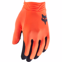FOX Airline Guanti da motocross giovanile, nero-arancione, dimensione L