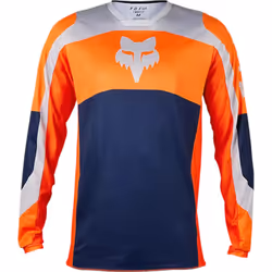 FOX 180 Nitro Maglia Motocross, arancione, dimensione L per uomo