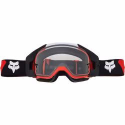 FOX Vue Core Occhiali da motocross, nero-bianco-rosso per uomo