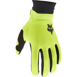 FOX Defend Thermo 2023 Guanti da motocross, nero-giallo, dimensione M per uomo