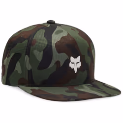 FOX Head Camo Tech Snapback Berretto, verde-marrone per uomo