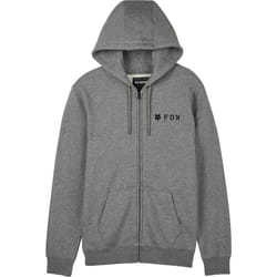 FOX Absolute Felpa con cappuccio con zip, grigio, dimensione L per uomo