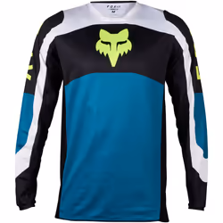 FOX 180 Nitro Maglia Motocross, blu, dimensione M per uomo
