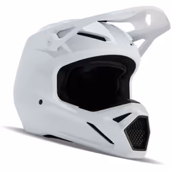 FOX V1 Solid Casco Motocross, bianco, dimensione XL per uomo - Vista aggiuntiva 2