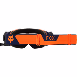FOX Vue Roll Off Occhiali da motocross, blu-arancione per uomo