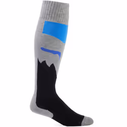 FOX 180 Flora Calze Motocross, nero-grigio-blu, dimensione M per uomo