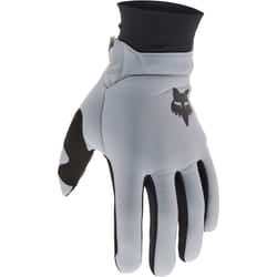 FOX Defend Thermo 2023 Guanti da motocross, nero-grigio, dimensione M per uomo