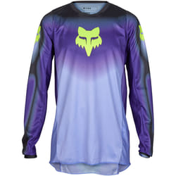 FOX 180 Interfere Maglia Motocross, nero-blu, dimensione L per uomo
