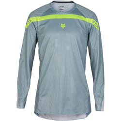 FOX Airline Aviation Maglia da motocross, grigio, dimensione XL per uomo