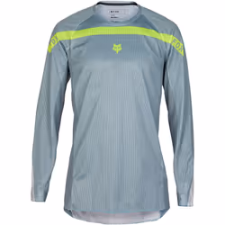 FOX Airline Aviation Maglia da motocross, grigio, dimensione XL per uomo