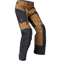 FOX Ranger GORE-TEX ADV Pantaloni tessili da moto, nero-grigio-marrone, dimensione 36 per uomo