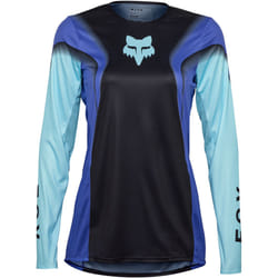 FOX Flexair Infinite Maglia motocross da donna, nero-blu, dimensione L per donne