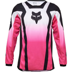 FOX 180 Lean Maglia motocross bambina, nero-rosa, dimensione L per ragazze