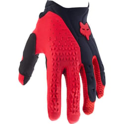 FOX Pawtector Guanti da motocross, nero-rosso, dimensione XL per uomo