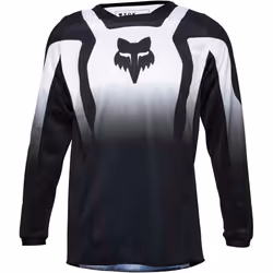 FOX 180 Lean Maglia Motocross Giovanile, nero-bianco, dimensione S