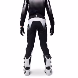 FOX 180 Lean Pantaloni da motocross per ragazzi, nero-bianco, dimensione 24