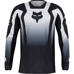 FOX 180 Lean Maglia da motocross, nero-bianco, dimensione L per uomo