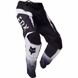 FOX 180 Lean Pantaloni da motocross, nero-bianco, dimensione 34 per uomo