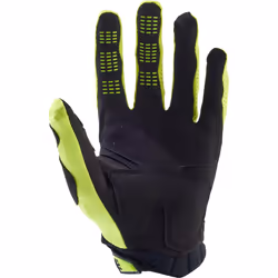 FOX Pawtector Guanti da motocross, nero-giallo, dimensione 2XL per uomo