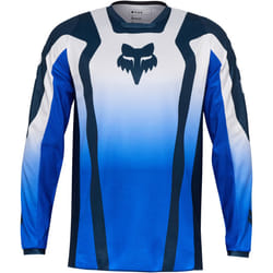 FOX 180 Lean Maglia da motocross, blu, dimensione L per uomo