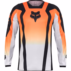 FOX 180 Lean Maglia da motocross, arancione, dimensione L per uomo
