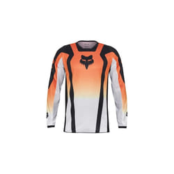 FOX 180 Lean Maglia da motocross, arancione, dimensione 2XL per uomo